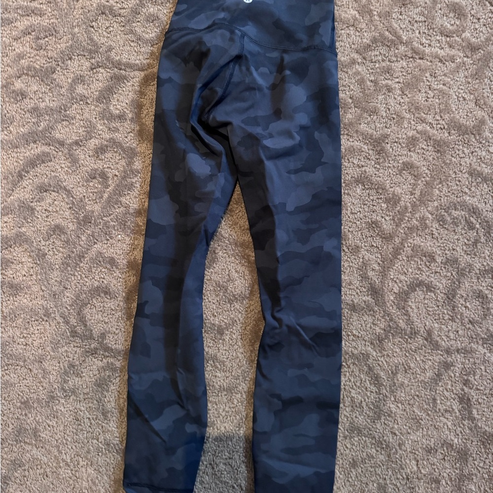 Lululemon Wunder Train high rise legging 25” Camo Print